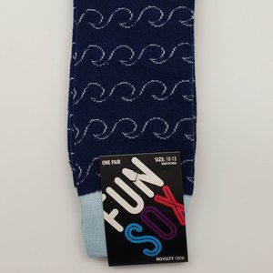 12 Fun Socks Brand Men's Funky Dress Socks Designer Socks New in Package